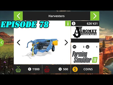 FS 18. Timelapse # 78. Potato harvest.