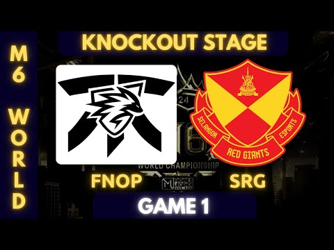 Fnatic ONIC PH vs Selangor Red Giants Game 1 (BO3) | M6 World Championship | Knockout Stage DAY 1