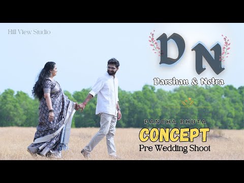 Pancha Bhuta Concept Pre Wedding Shoot Darshan & Netra #preweddingshoot #beach #honnavara #concept