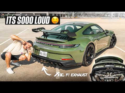 MY GT3 FINALLY SOUNDS LIKE A GT3 SHOULD! | 992 GT3 Exhaust Install / Review