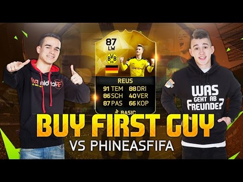 FIFA 16 : REUS IF BUY FIRST GUY SPECIAL - PHINEASFIFA VS. FEELFIFA !!