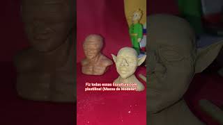 Esculturas de Plastilina! Massa de Modelar! #massademodelar #plastilina #escultura #arte #clay