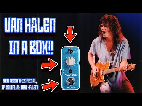 Mooer MPS1 Pitch Box 2010s - Blue w/detune great for EVH Hagar image 10