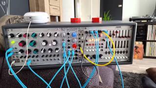 Video thumbnail for Intellijel Metropolis & Mutable Instruments Elements by Zaphyd