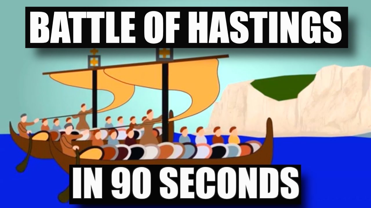 How far did Harold walk to get to the Battle of Hastings?