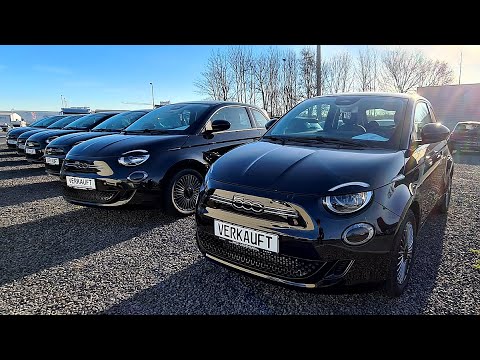 Auslieferung / Übergabe FIAT 500 Elektro Icon. Erklärung der Funktionen