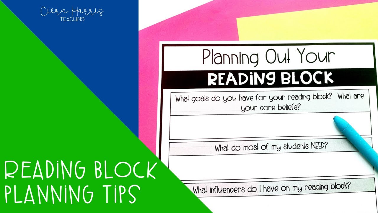 The Best Reading Block Planning Tips
