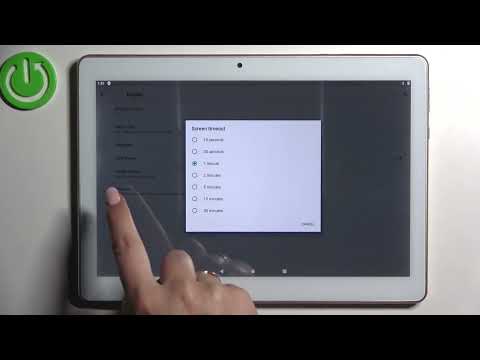 How to Change Screen Timeout on TOSCIDO X109