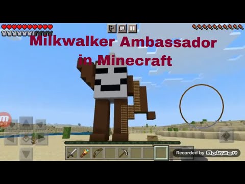 I found milkwalker ambassador in minecraft | Let's see what's inside.