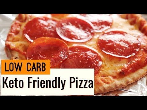 Low Carb Keto-Friendly Pizza  - Quick & Easy