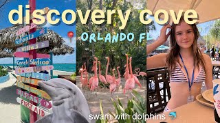 i went to Discovery Cove in Orlando FL 🐬 VLOG