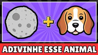 🐷🐸🕵️‍♂️ ADIVINHE 40 ANIMAIS PELOS EMOJIS Nível Médio E Difícil ADIVINHE QUAL É O ANIMAL!