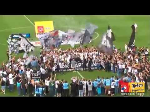 Ceremonija dodele pehara i medalja šampionu JSL u sezoni 2014/2015