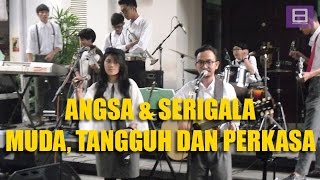 Angsa & Serigala - Muda, Tangguh dan Perkasa [Video Lirik]
