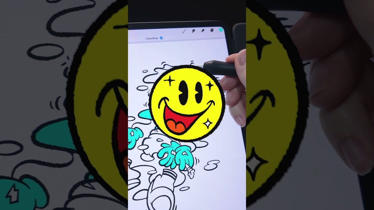 Easy Procreate coloring tip!!