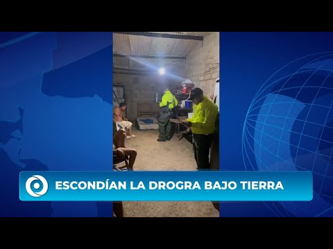 Un par de hermanos enterraba droga en la casa de sus padres en Arjona, Bolívar