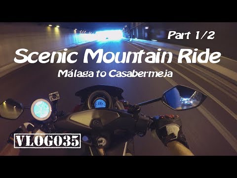 Scenic Mountain Ride - Málaga to Casabermeja - Part 1/2 - VLOG035 [4K]