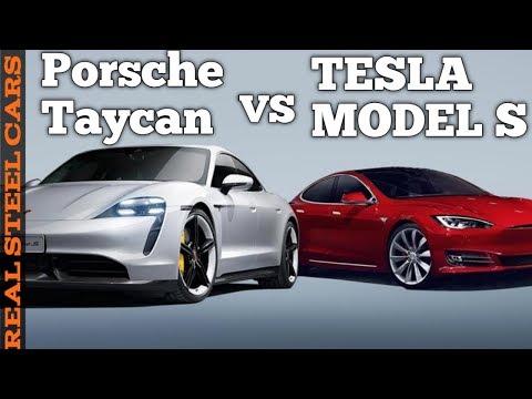 Tesla Model S vs Porsche Taycan!  Who has the fastest 4 door EV around the Nurburgring??