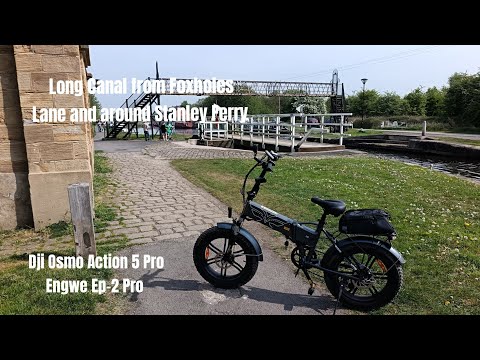 Along the Canal at Altofts and around Stanley Ferry in 4k