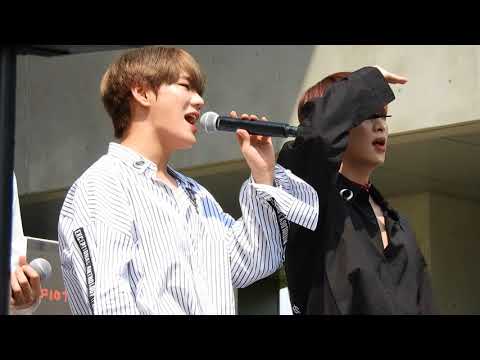 180714 UP10TION [CHASER] Release Event - Finally @ DiverCity Tokyo Plaza 1部 (HWANHEE focus)