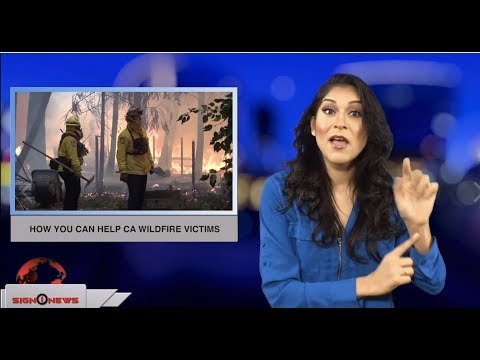 How you can help CA wildfire victims (ASL - 11.10.18)
