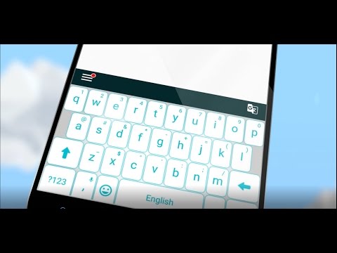 Blue Keyboard Free Theme Video
