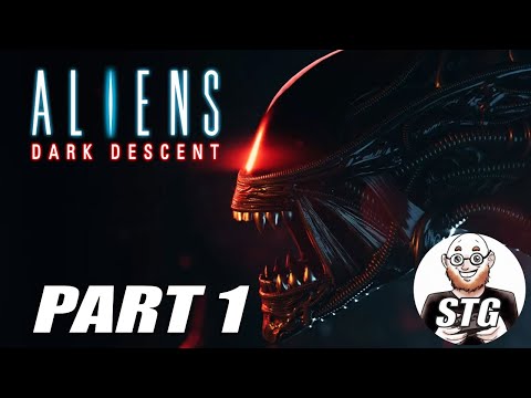 Aliens Dark Descent - Gameplay and Walkthrough - Part 1 - Hard Difficulty - Alien Cargo 👽