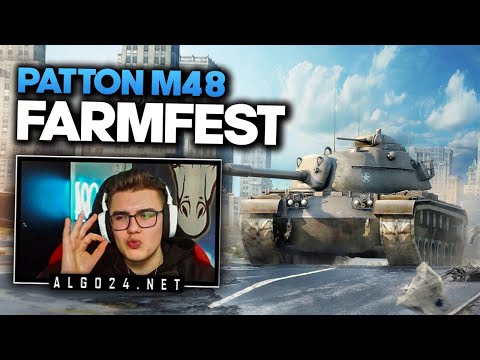 Farmfest im Patton M48! | Tipps & Tricks für TOP DMG!