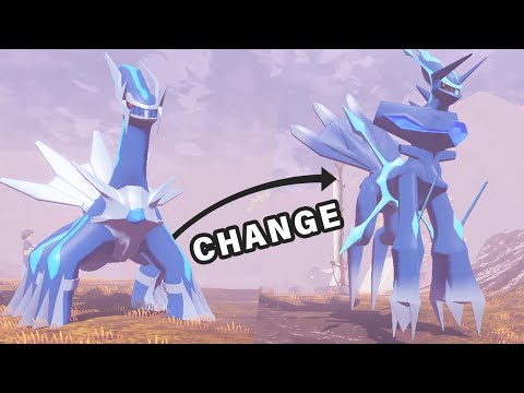 How to Change to Origin FORMS for Dialga and Palkia ► Pokemon Legends Arceus