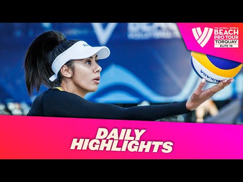 Day 2 Women's Daily Highlights Torquay 2022 #BeachProTour