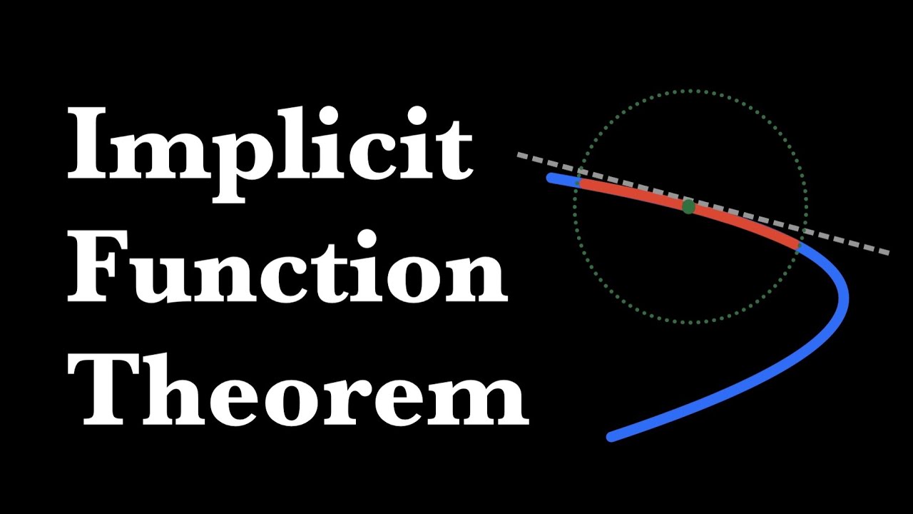 The implicit function theorem (Math 32AH bonus lecture)