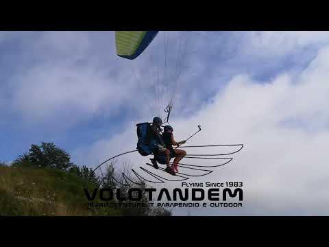 Decollo Parapendio Tandem Genova Liguria