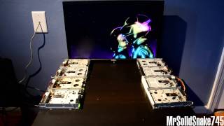 Daft Punk - Something About Us on eight floppy drives