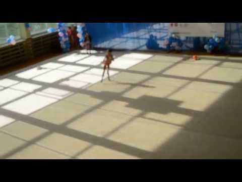 Natalia Wiśniewska UKS-y Szczecin 2014 układ z obręczą