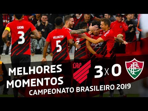 Athletico Paranaense 3x0 Fluminense | MELHORES MOMENTOS