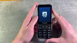 Philips Xenium E580 Dual Sim Black - відео 2