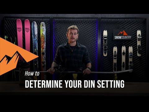 How to determine your DIN Setting | Snowcountry
