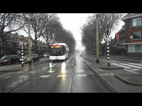 HTM lijn 23: Scheveningen Noord - Den Haag Colijnplein - 2019