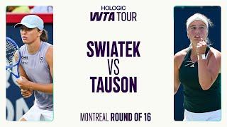 Download lagu Iga Swiatek vs. Clara Tauson | 2025 Montreal Round of 16 | WTA Match Highlights mp3