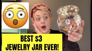 $3 Thrift Store Jewelry Jar Opening!
