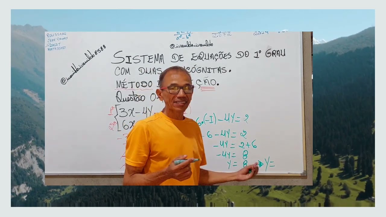 SISTEMA (MÉTODO DA ADIÇÃO) - 330