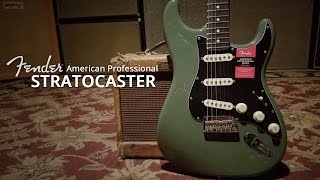 Video thumbnail for First Look - The 2017 Fender American Professional Stratocaster by Bailey Brothers
