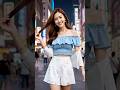 Beautiful Asian Girl Walking In The City 25 Shorts Asiangirl Beautifulgirl