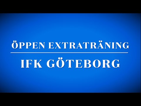 Öppen Extraträning med IFK Göteborg