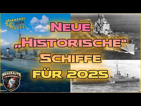 Neue Premium- & Spezial-Schiffe 🛠️ für 2025 in World of Warships ⛵