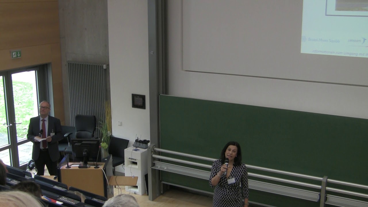 Eröffnung des Patiententags für Angehörige