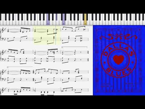 Dallas Blues by Hart Wand (1912, Ragtime Blues piano)