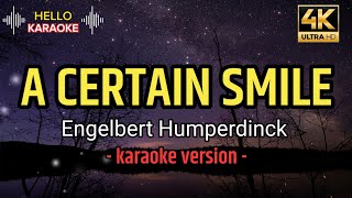 A Certain Smile - Engelbert Humperdinck (karaoke version)