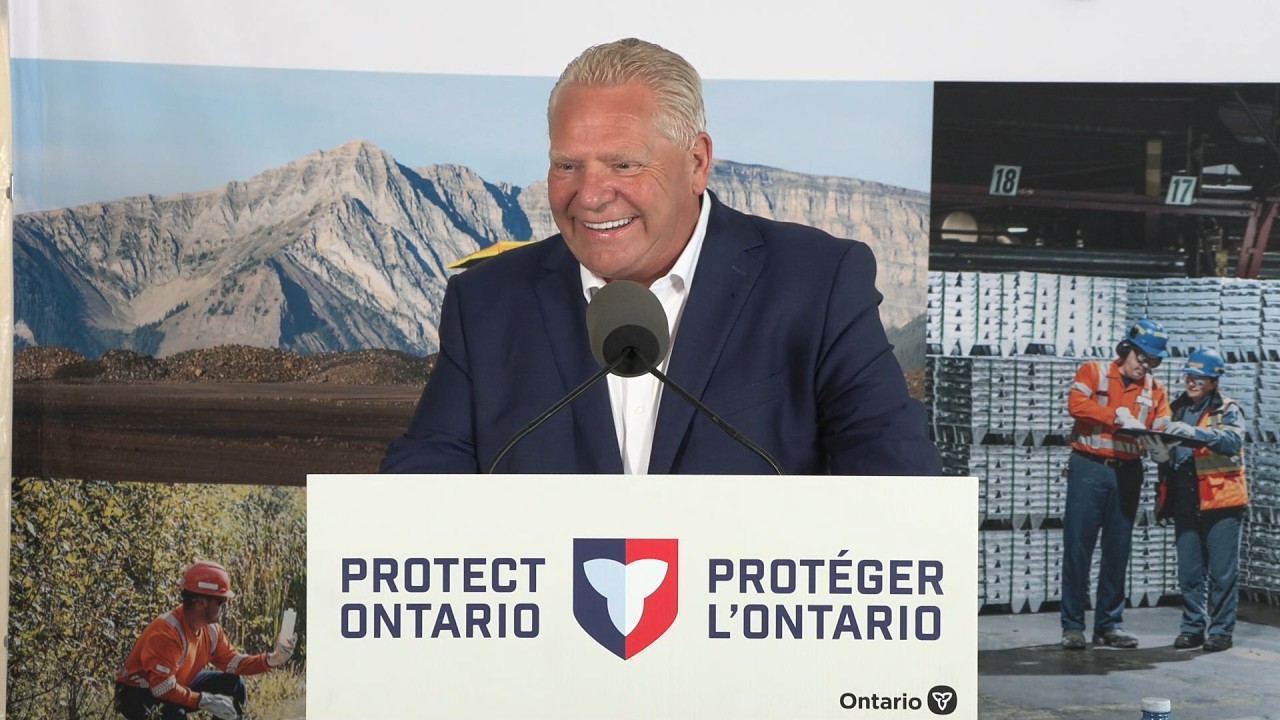 Premier Ford delivers remarks | August 27