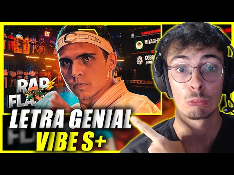 (CALVICE CHEGA A TODOS) ADOLESCENTE REAGE ao FLASH BEATS - Robby 2 (Cobra Kai) - EQUILÍBRIO DA COBRA